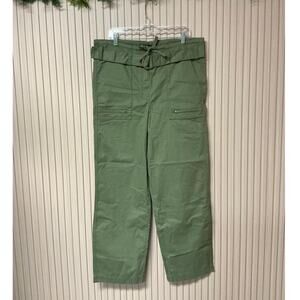 Maje Khaki Multi-Pocket Cotton Cargo Pants Women’s Size 40 EU / US L